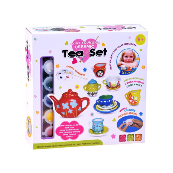 Festhető teáskészlet Inlea4Fun TEA SET