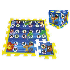 Covoraș din spumă, puzzle - Inlea4Fun ANIMALS ALPHABET ZA3148 - 