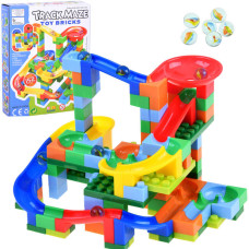 Pistă cu bile - Inlea4Fun TRACK MAZE - 152 elemente - 