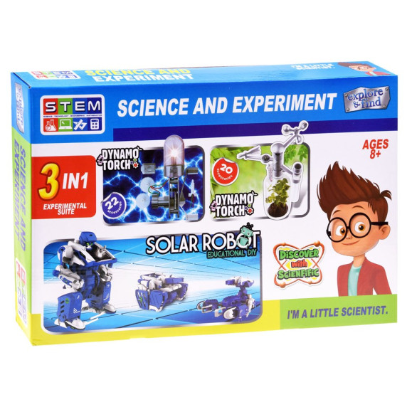 Set Young Scientist 3in1 Robot Dynamo ZA3325