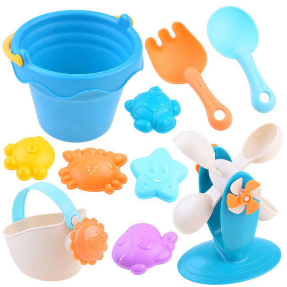 Set jucării pentru nisip cu găleată -  HUANGER Water Toys