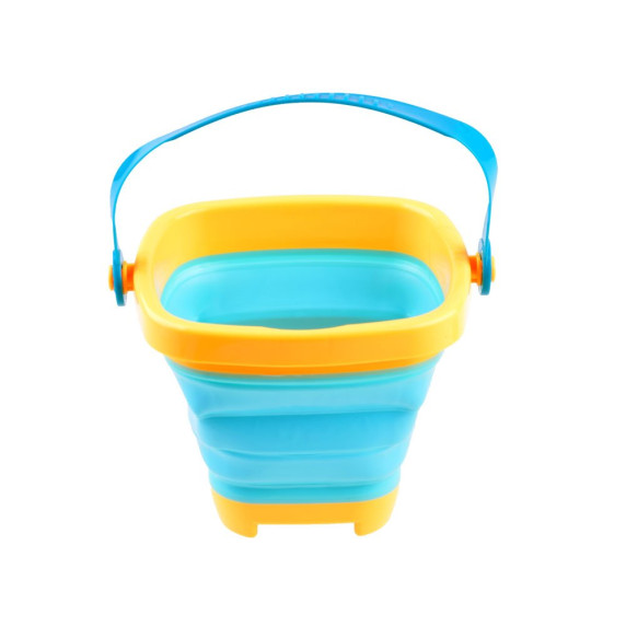 Set jucării pentru nisip cu găleată pliabilă - Inlea4Fun FOLDING BUCKET