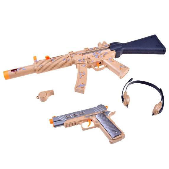 Játék puska és pisztoly Inlea4Fun FORCE MILITARY