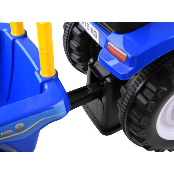 Lábbal hajtós traktor utánfutóval New Holland ZA3691 - Kék