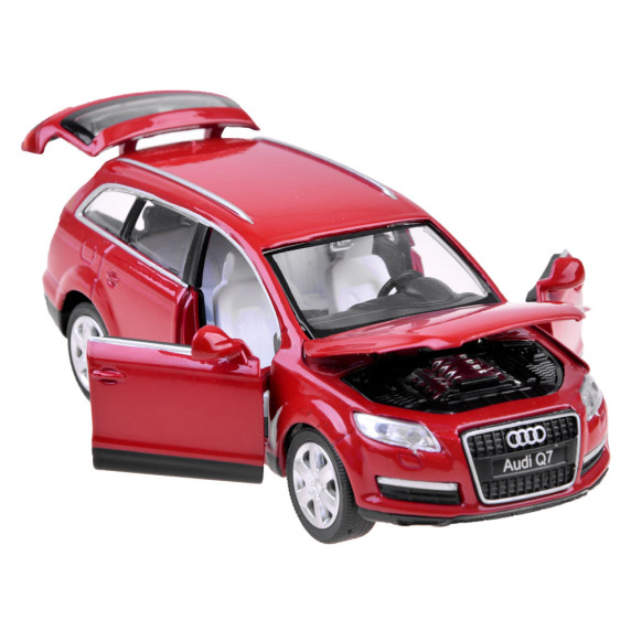 Kovové autíčko SUV Audi Q7 1:32 Inlea4Fun METAL SPEED ZONE