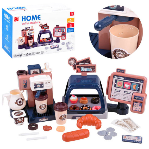 Kávovar s pokladňou a vitrínou Inlea4Fun HOME COFFEE MACHINE