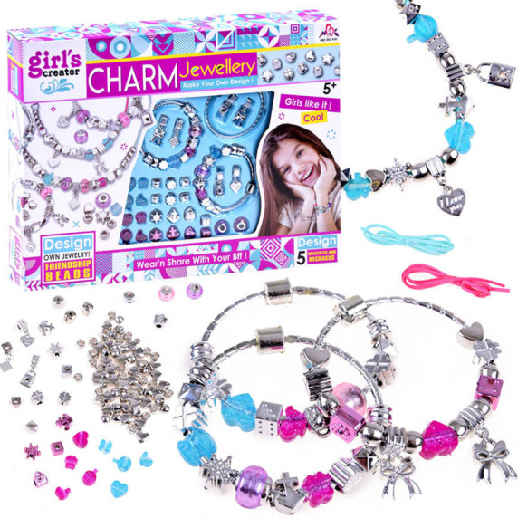 Set pentru confecționarea bijuteriilor - Inlea4Fun CHARM JEWELLERY