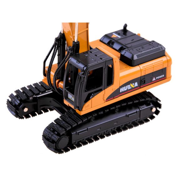 Set vehicul de constructii, basculantă + excavator - Inlea4Fun ARTICULATED TRUCK & EXCAVATOR