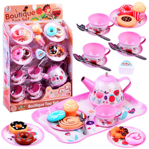 Teáskészlet 29 darabos Inlea4Fun BOUTIQUE TEA SET