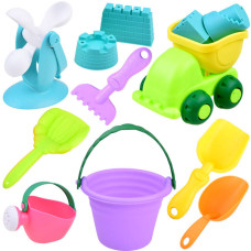 Set jucării  pentru nisip cu găleată - Inlea4Fun SAND TOYS - 