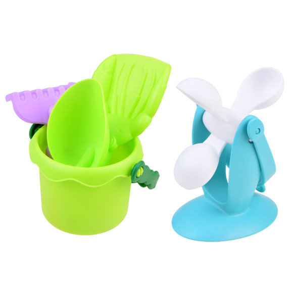 Set jucării  pentru nisip cu găleată - Inlea4Fun SAND TOYS