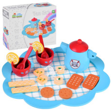 Set ceainic din lemn pentru copii - Inlea4Fun KIDS TOYLAND - 