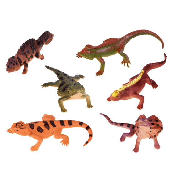  Set figurine - 6 buc - Inlea4Fun INSECT WORLD - sopârle