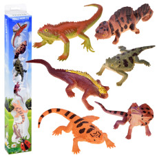  Set figurine - 6 buc - Inlea4Fun INSECT WORLD - sopârle - 