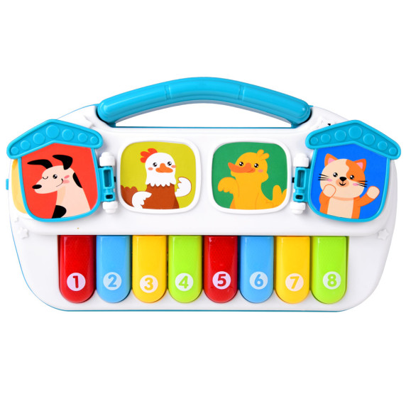 Interaktív játék zongora Inlea4Fun BABY MUSICAL PIANO