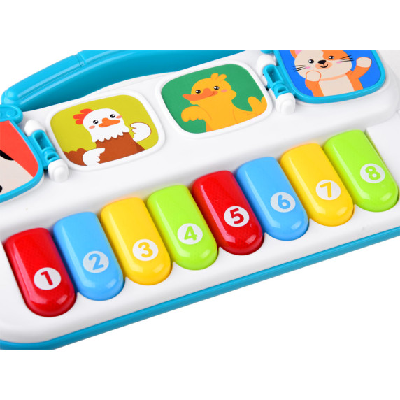 Interaktív játék zongora Inlea4Fun BABY MUSICAL PIANO