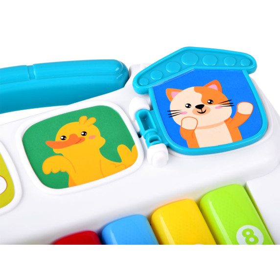 Interaktív játék zongora Inlea4Fun BABY MUSICAL PIANO