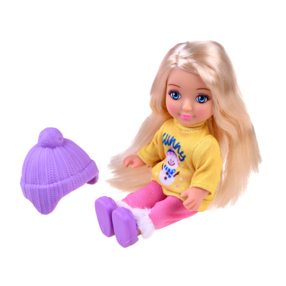 Păpusa Ankiki cu om de zăpadă - Inlea4Fun ANKIKI WINTER
