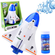 Bublifuk v tvare rakety s astronautom Inlea4Fun BUBBLE SPACESHIP - 