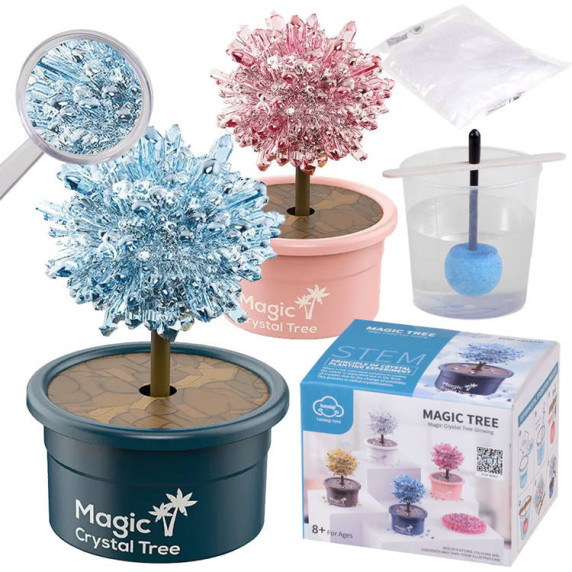 Boldogságfa Kristálytermesztő játékkészlet  Inlea4Fun MAGIC TREE