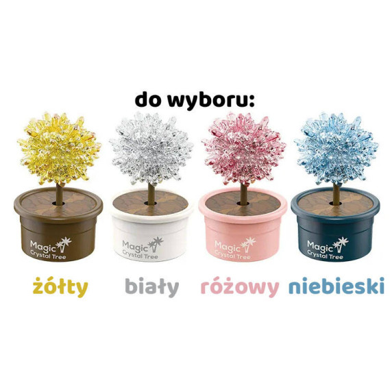 Boldogságfa Kristálytermesztő játékkészlet  Inlea4Fun MAGIC TREE