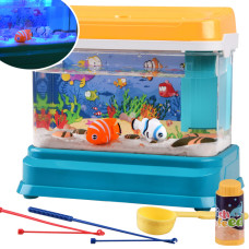 Acvariu interactiv iluminat cu lampă  - Inlea4Fun FUN AQUARIUM - 