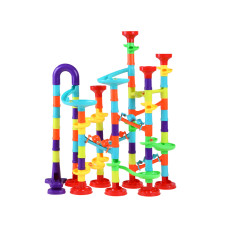 Műanyag golyópálya 113 darabos Inlea4Fun MARBLE RUN ZA4378 - 