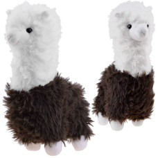 Jucărie de pluș pufoasă alpaca 28cm Inlea4fun - maro - 