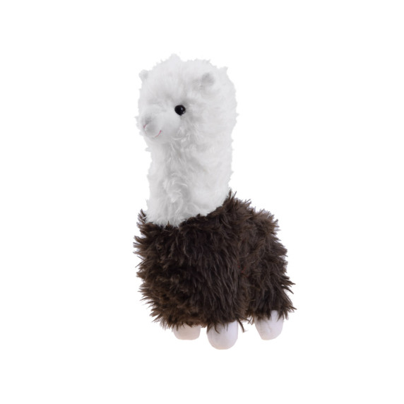 Jucărie de pluș pufoasă alpaca 28cm Inlea4fun - maro