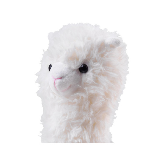 Jucărie de pluș pufoasă alpaca 28cm Inlea4fun - maro