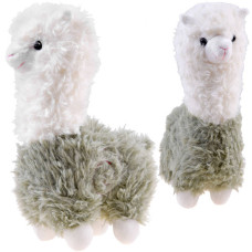 Jucărie de pluș pufoasă alpaca 28cm  Inlea4fun - verde - 