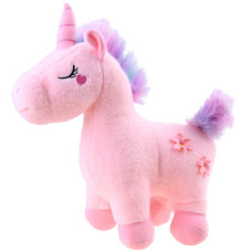 Unicorn din pluș 48 cm - Inlea4Fun ZA4403 - roz - 