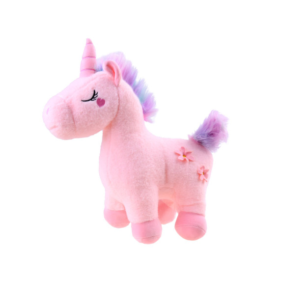 Unicorn din pluș 48 cm - Inlea4Fun ZA4403 - roz