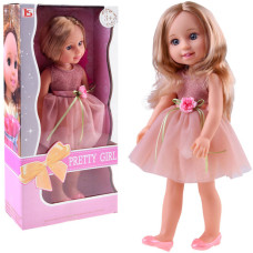 Játékbaba koktélruhában 36 cm Inlea4Fun PRETTY GIRL - 