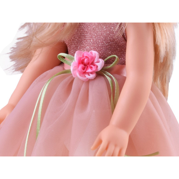 Játékbaba koktélruhában 36 cm Inlea4Fun PRETTY GIRL