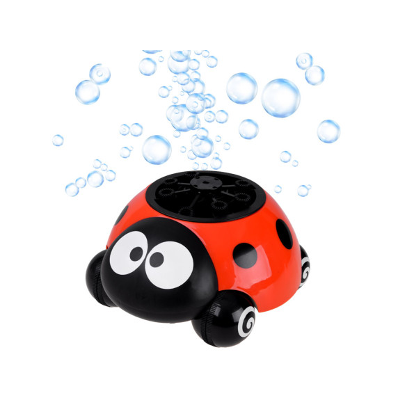 Buborékfújó katicabogár fényhatással ZA4451
