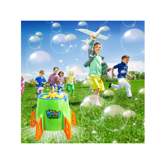 Aparat suflantă bule - navă spațială - Inlea4Fun ROCKET BUBBLE