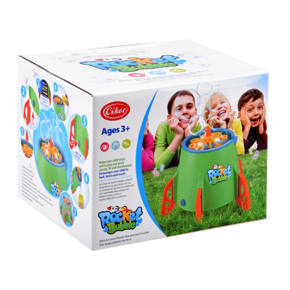 Aparat suflantă bule - navă spațială - Inlea4Fun ROCKET BUBBLE