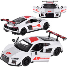 Kovové autíčko Audi R8 LMS 1:32 Inlea4Fun METAL SPEED ZONE - 