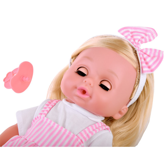 Interaktívna bábika so zvukmi a cikaním Inlea4Fun VINYL DOLL