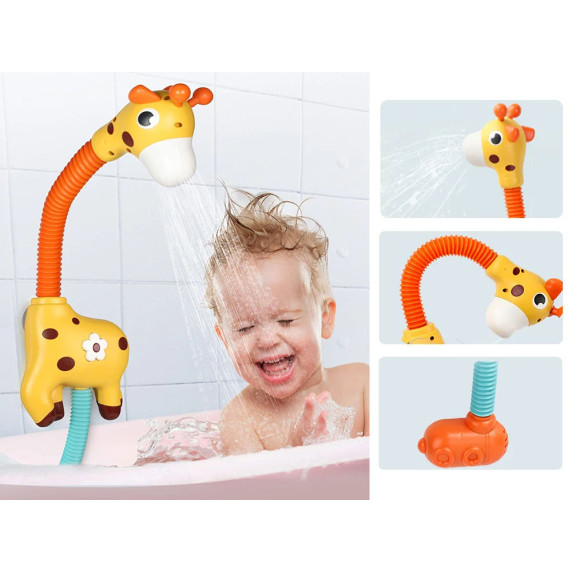 Fürdőjáték Inlea4Fun GIRAFFE SHOWER - Zsiráf