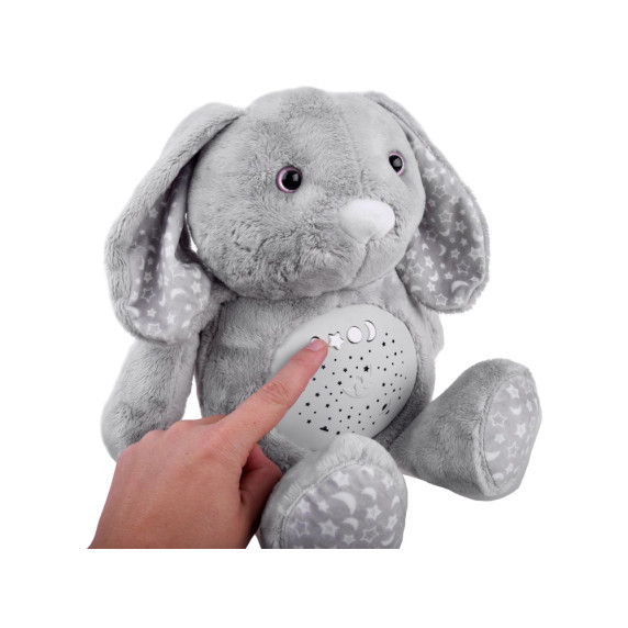 Interaktívny plyšový zajačik s projektorom Inlea4Fun SLUMBER BUDDIES