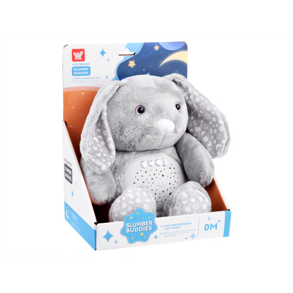 Interaktívny plyšový zajačik s projektorom Inlea4Fun SLUMBER BUDDIES