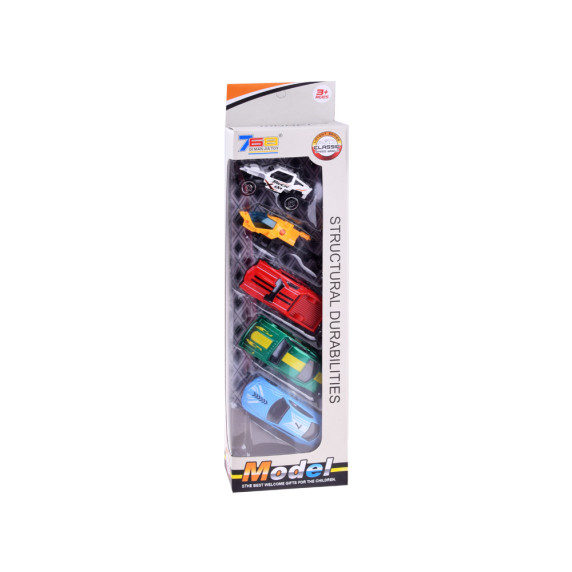 Set mașinuțe din metal - 5 bucăți - Inlea4Fun ZA4703