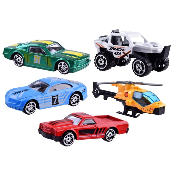 Set mașinuțe din metal - 5 bucăți - Inlea4Fun ZA4703