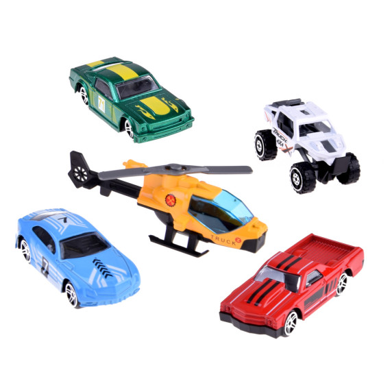 Set mașinuțe din metal - 5 bucăți - Inlea4Fun ZA4703