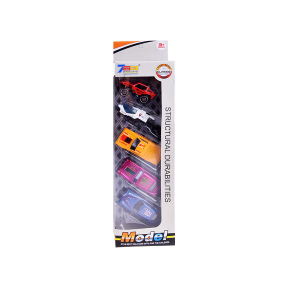 Set mașinuțe din metal - 5 bucăți - Inlea4Fun ZA4703