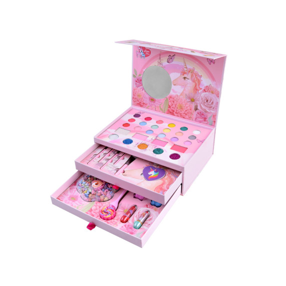 Set cosmetic cu mărgele - Inlea4Fun LOVE DEER MAKEUP BOX