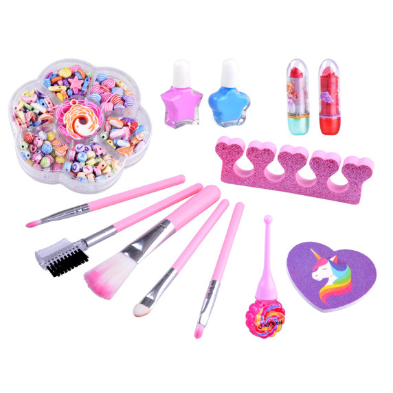 Set cosmetic cu mărgele - Inlea4Fun LOVE DEER MAKEUP BOX