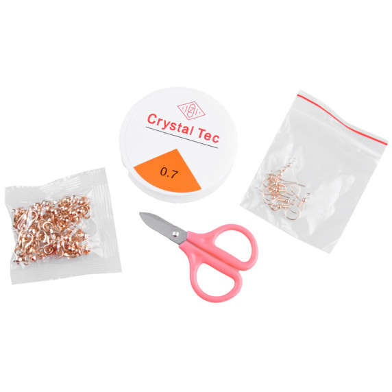 Gyöngyfűző készlet Inlea4Fun CRYSTAL TEC 0,7 LETTER